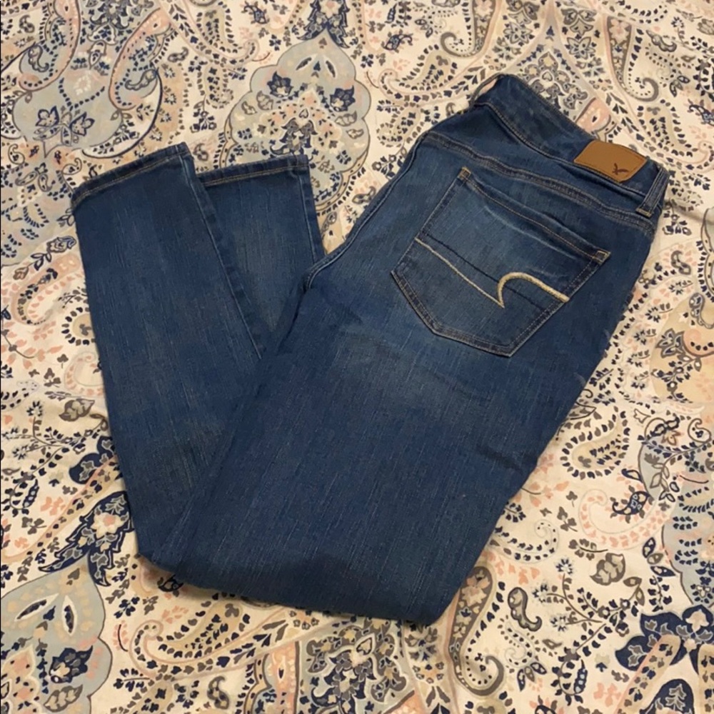 American eagle super stretch skinny jeans
